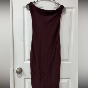 Elegant Brown Dress